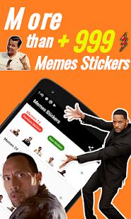 Скачать Memes наклейки - WAStickerApps [Полный доступ] версия Зависит от устройства apk на Андроид