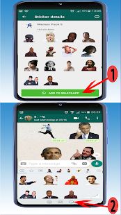 Скачать стикеры смешные мемы для WhatsApp - WAStickerApps [Встроенный кеш] версия 1.4 apk на Андроид