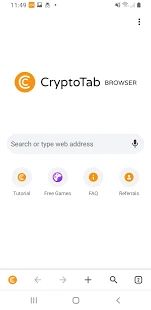 Скачать CryptoTab Browser — первый в мире майнинг-браузер [Полный доступ] версия 3.1.31 apk на Андроид