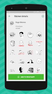 Скачать Meme Stickers for WhatsApp [Полный доступ] версия 1.07 apk на Андроид
