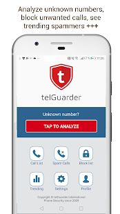 Скачать Spam Call Blocker - telGuarder [Полная] версия 1.0.38 apk на Андроид