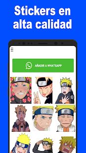 Скачать Stickers de Naruto en Whatsapp - Dattebayo [Разблокированная] версия 9.8 apk на Андроид