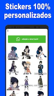 Скачать Stickers de Naruto en Whatsapp - Dattebayo [Разблокированная] версия 9.8 apk на Андроид