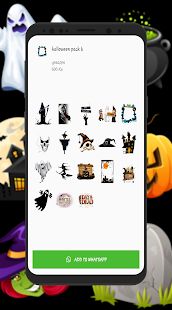 Скачать Halloween Stickers 2020 WAStickerApps [Разблокированная] версия 1.0 apk на Андроид
