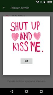 Скачать Стикеры WAstickerApps Kisses in Love [Полная] версия 1.6 apk на Андроид
