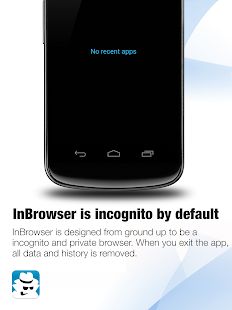 Скачать InBrowser - Инкогнито Просмотр [Полный доступ] версия Зависит от устройства apk на Андроид