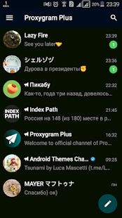Скачать Proxygram Plus - Proxy messenger of Telegram [Без кеша] версия 1.3.0 apk на Андроид