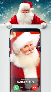 Скачать Санта-Клаус видео звонок (розыгрыш) [Полная] версия 2.0 apk на Андроид
