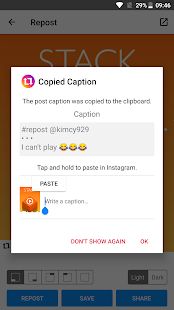 Скачать Repost for Instagram - Regram [Без Рекламы] версия 2.8.1 apk на Андроид