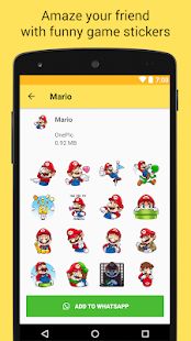 Скачать Игровые наклейки для WhatsApp - WAStickerApps [Без Рекламы] версия 1.0.2 apk на Андроид