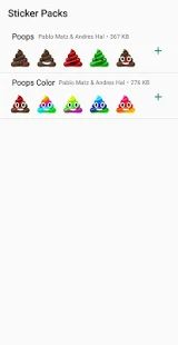 Скачать Stickers Poops WhatsApp - WAStickerApps [Все открыто] версия 0.2 apk на Андроид