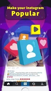 Скачать Get Real Followers for instagram : faz-tag [Встроенный кеш] версия 2.0.8 apk на Андроид