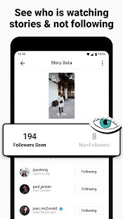 Скачать FollowMeter - Unfollowers Analytics for Instagram [Разблокированная] версия 4.3 apk на Андроид