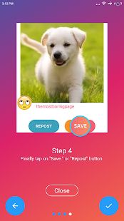 Скачать Reposta - Repost for Instagram [Встроенный кеш] версия 2.5 apk на Андроид