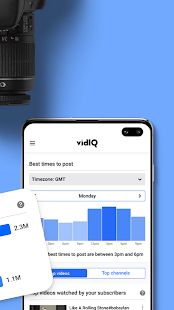 Скачать vidIQ [Встроенный кеш] версия 1.2.11 apk на Андроид