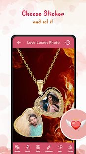 Скачать Любовь фоторамки - Love Locket Photo Editor [Полная] версия 3.9 apk на Андроид