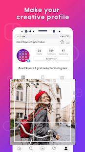Скачать Giant Square & Grid Maker for Instagram [Неограниченные функции] версия 3.5.0.8 apk на Андроид