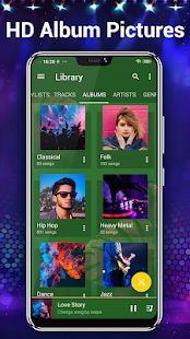 Скачать Музыкальный плеер - Бесплатная музыка и MP3-плеер [Полный доступ] версия 1.8.0 apk на Андроид