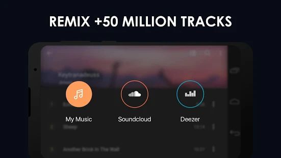 Скачать edjing Mix: музыкальный микшер [Разблокированная] версия 6.36.00 apk на Андроид