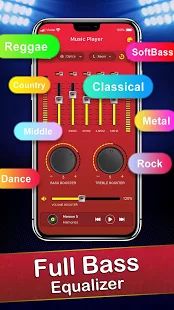 Скачать Музыкальный плеер 2020 [Разблокированная] версия 4.5.4 apk на Андроид