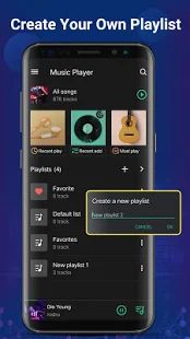 Скачать Музыкальный плеер - Аудио плеер и HD Видео плеер [Разблокированная] версия 1.2.3 apk на Андроид