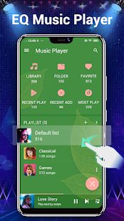 Скачать Музыкальный плеер - Mp3 Player [Разблокированная] версия 1.6.0 apk на Андроид