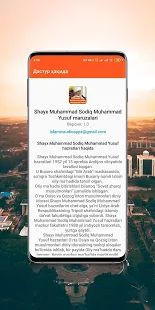 Скачать Shayx Muhammad Sodiq Muhammad Yusuf maruzalari MP3 [Без кеша] версия 1.1 apk на Андроид