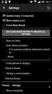 Скачать Усилитель баса (Bass Booster - Music Equalizer) [Все открыто] версия Зависит от устройства apk на Андроид