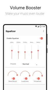 Скачать Flat Equalizer - Bass Booster & Volume Booster [Встроенный кеш] версия Зависит от устройства apk на Андроид