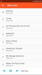 Скачать Billie Eilish Music Songs Ringtones 2020 [Встроенный кеш] версия 1.1.9 apk на Андроид