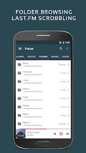 Скачать Pulsar Музыкальный плеер - Pulsar Music Player [Встроенный кеш] версия 1.10.0 apk на Андроид